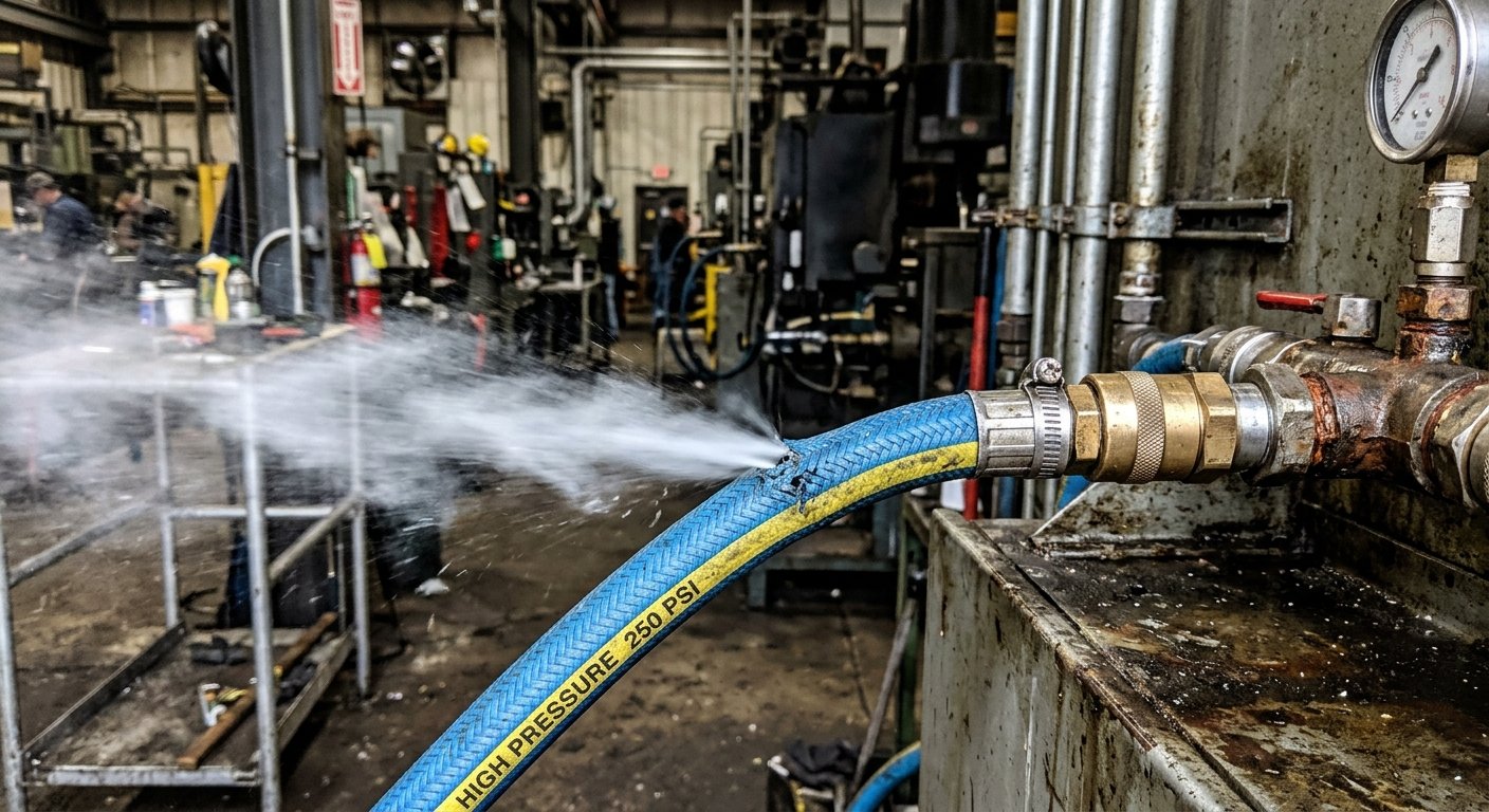 Perte énergétique fuite d'air comprimé